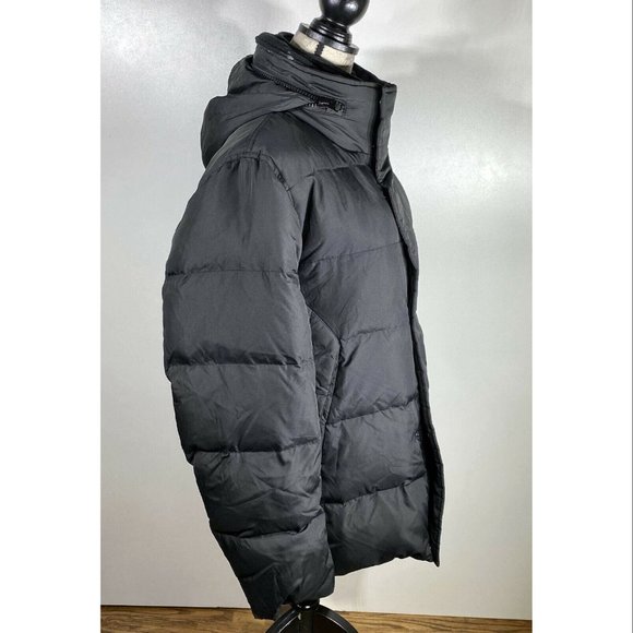 Andrew Marc Carlton Packable Hood Quilted Black Puffer Jacket, Men's Size M - Picture 5 of 7